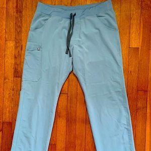 Limited Edition Light Blue Figs Scrub Bottoms